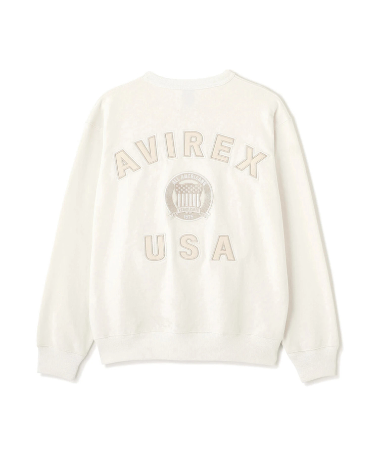 JACKROSE(ジャックローズ) |AVIREX/アヴィレックス SIGNATURE VARSITY LOGO SWEAT(MENS)