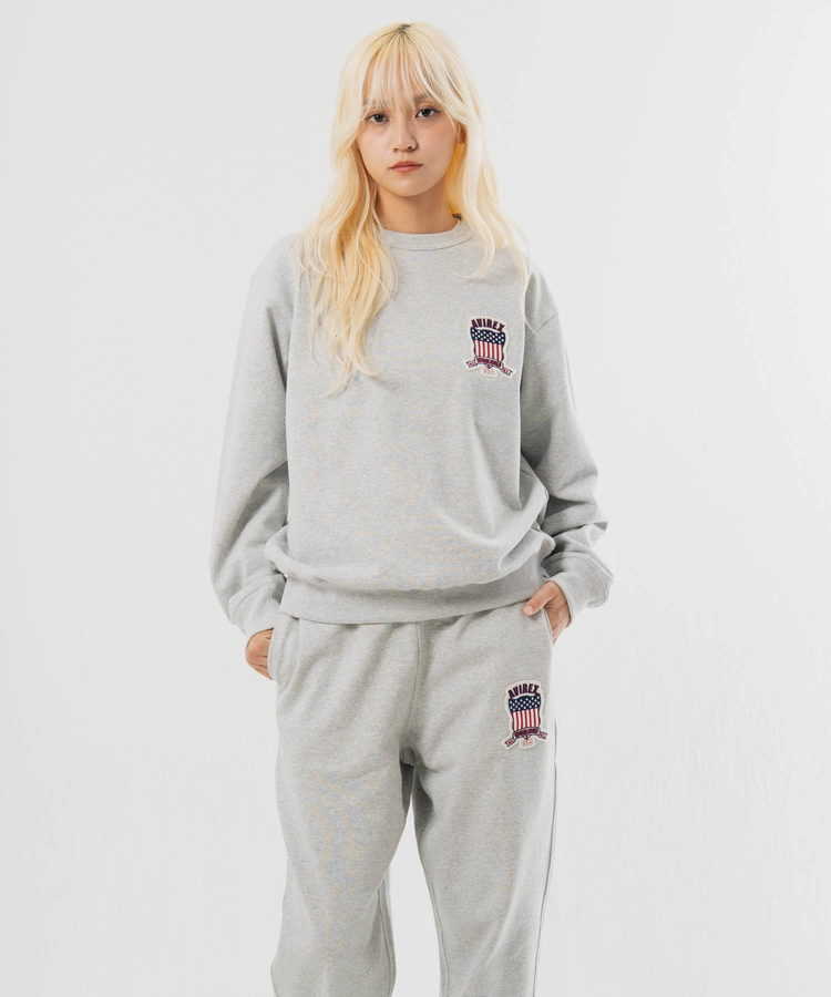 JACKROSE(ジャックローズ) |AVIREX/アヴィレックス SIGNATURE VARSITY LOGO SWEAT(MENS)