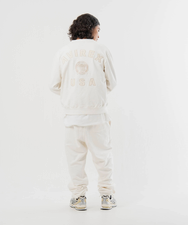 JACKROSE(ジャックローズ) |AVIREX/アヴィレックス SIGNATURE VARSITY LOGO SWEAT(MENS)
