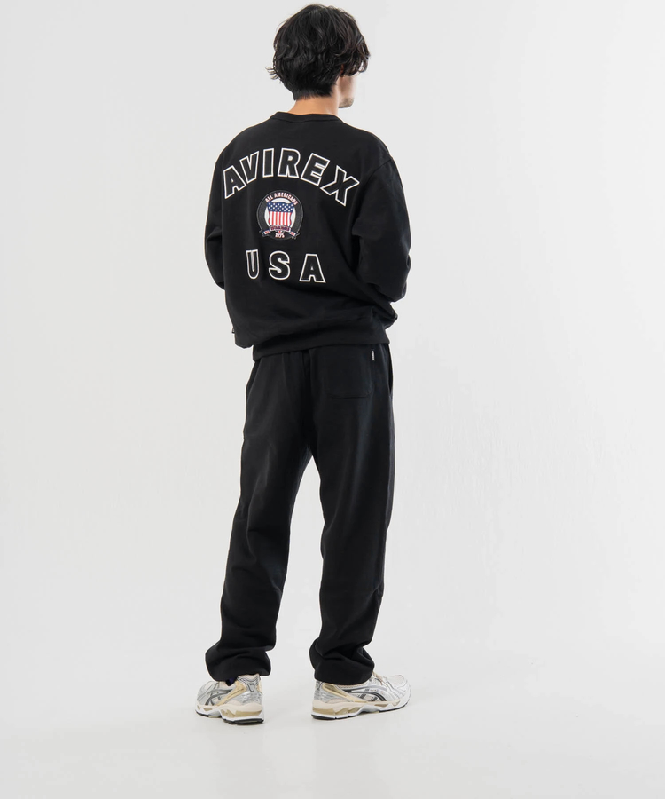 JACKROSE(ジャックローズ) |AVIREX/アヴィレックス SIGNATURE VARSITY LOGO SWEAT(MENS)