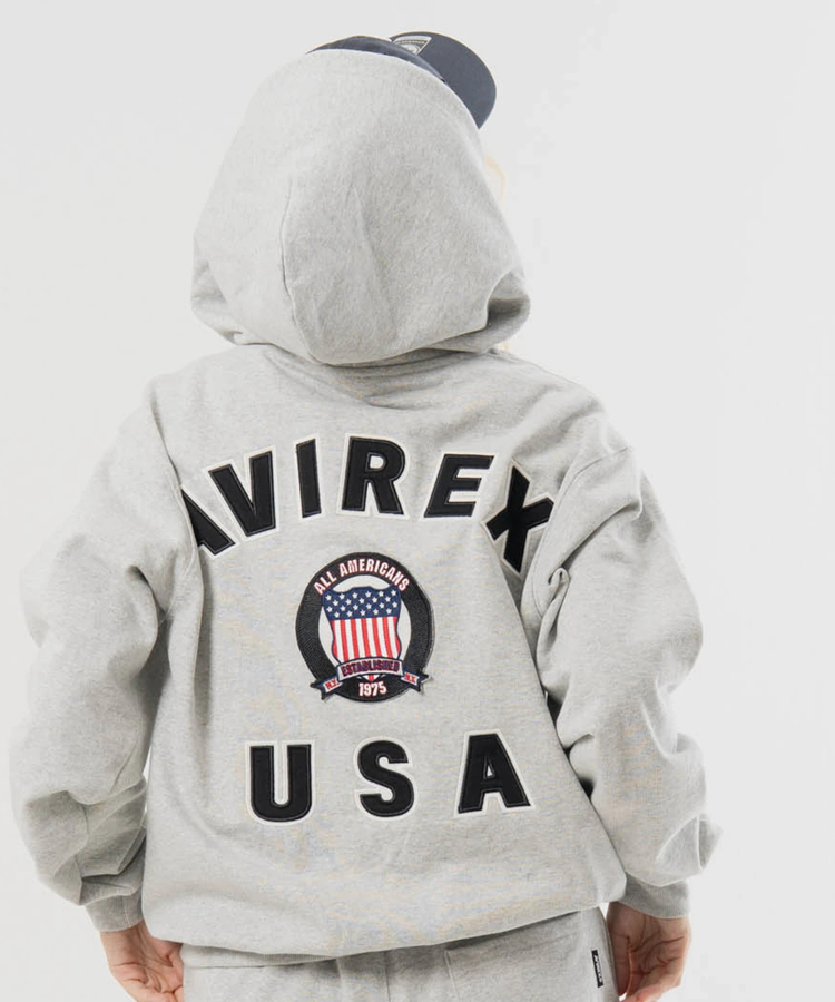 JACKROSE(ジャックローズ) |AVIREX/アヴィレックス SIGNATURE VARSITY LOGO ZIP PZRKA(MENS)