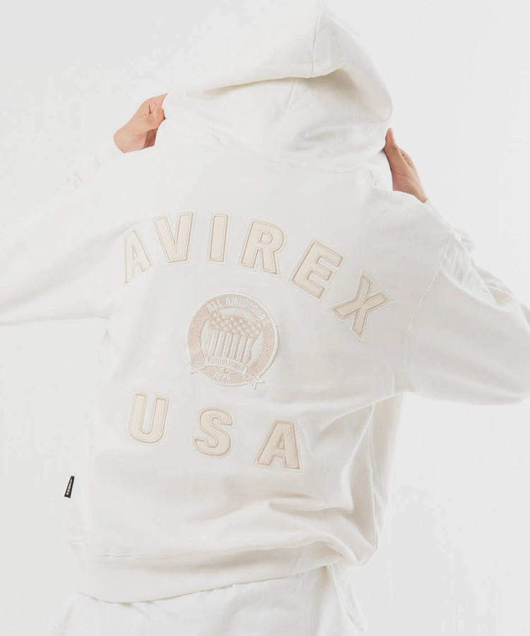 JACKROSE(ジャックローズ) |AVIREX/アヴィレックス SIGNATURE VARSITY LOGO ZIP PZRKA(MENS)