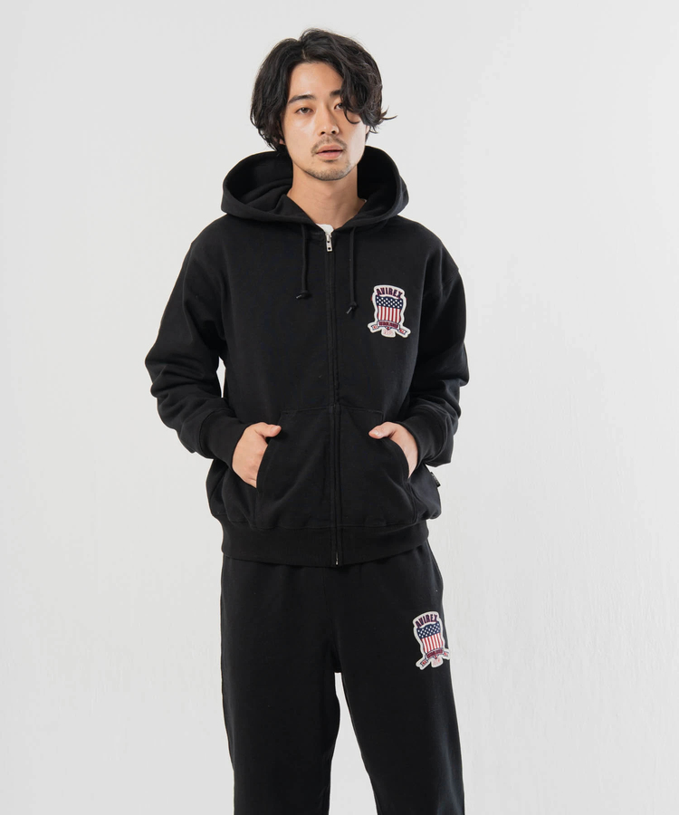 JACKROSE(ジャックローズ) |AVIREX/アヴィレックス SIGNATURE VARSITY LOGO ZIP PZRKA(MENS)