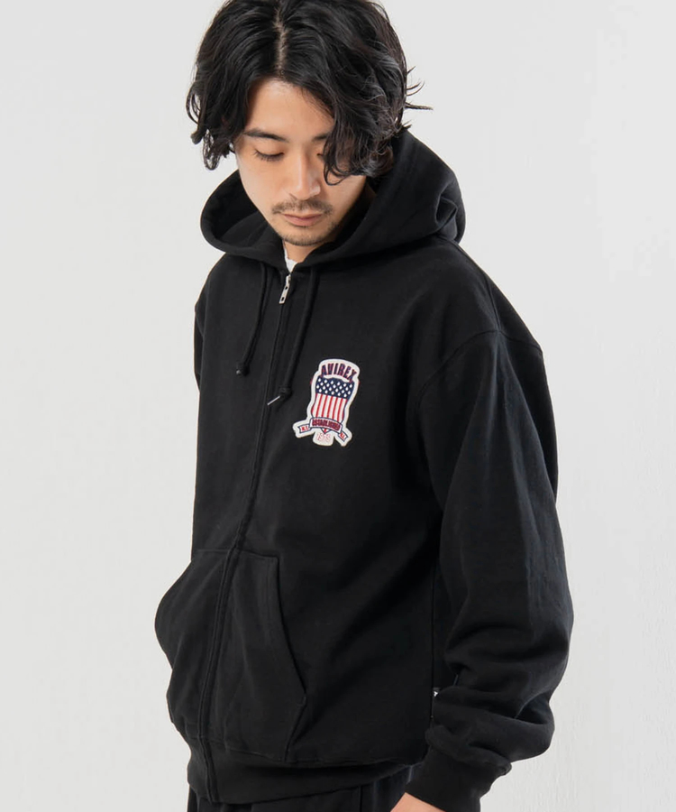 JACKROSE(ジャックローズ) |AVIREX/アヴィレックス SIGNATURE VARSITY LOGO ZIP PZRKA(MENS)
