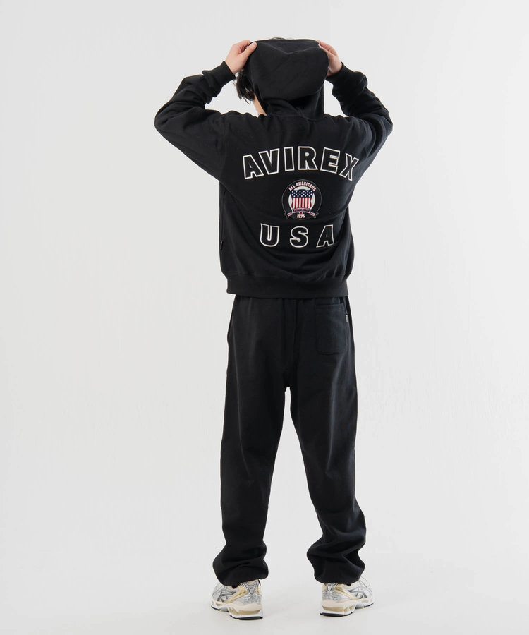 JACKROSE(ジャックローズ) |AVIREX/アヴィレックス SIGNATURE VARSITY LOGO ZIP PZRKA(MENS)