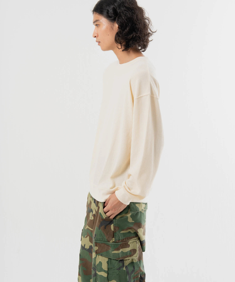 JACKROSE(ジャックローズ) |SEABEES/シービーズ TCワッフル クルーネック・LSTEE(MENS)