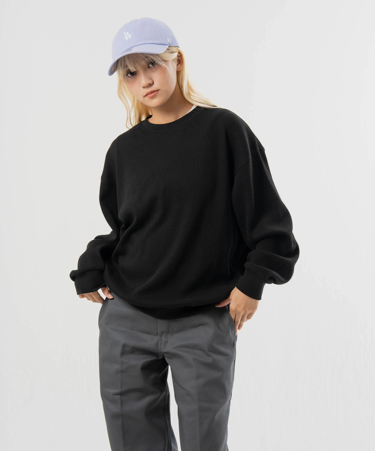 JACKROSE(ジャックローズ) |SEABEES/シービーズ TCワッフル クルーネック・LSTEE(MENS)