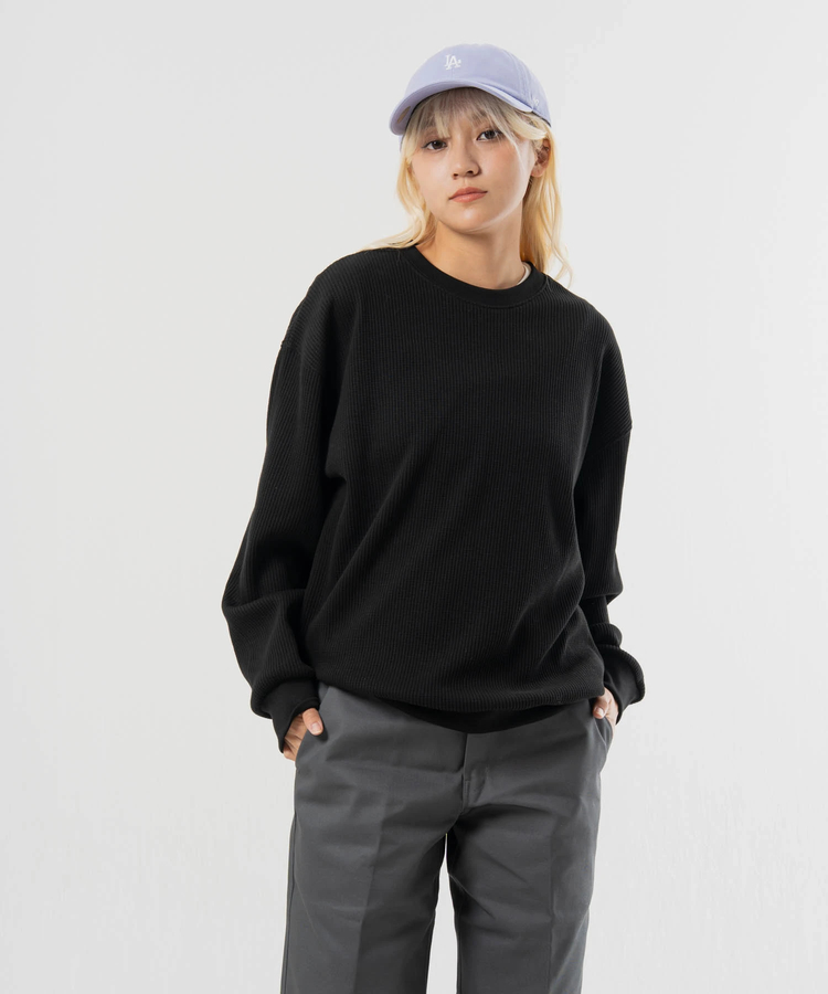 JACKROSE(ジャックローズ) |SEABEES/シービーズ TCワッフル クルーネック・LSTEE(MENS)