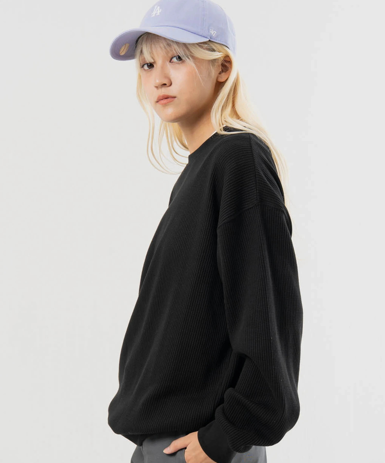 JACKROSE(ジャックローズ) |SEABEES/シービーズ TCワッフル クルーネック・LSTEE(MENS)