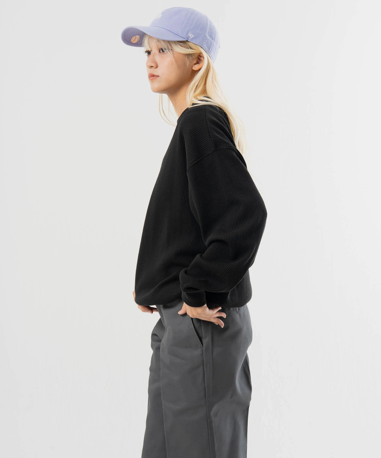 JACKROSE(ジャックローズ) |SEABEES/シービーズ TCワッフル クルーネック・LSTEE(MENS)