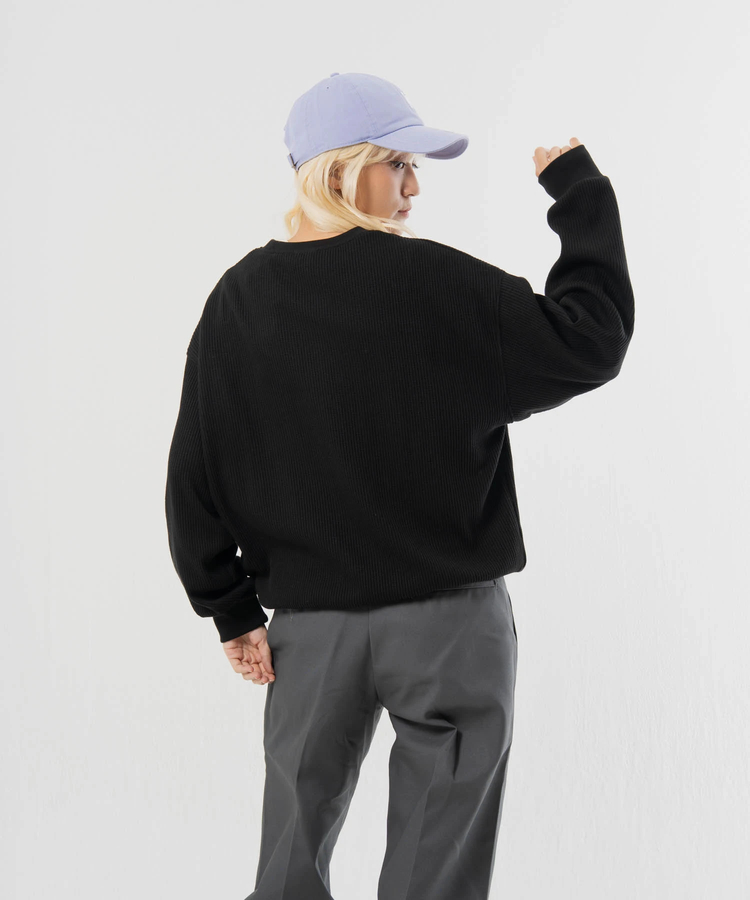 JACKROSE(ジャックローズ) |SEABEES/シービーズ TCワッフル クルーネック・LSTEE(MENS)
