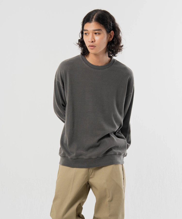 JACKROSE(ジャックローズ) |SEABEES/シービーズ TCワッフル クルーネック・LSTEE(MENS)