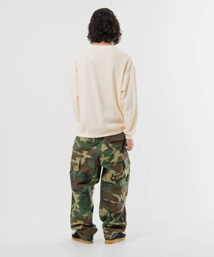JACKROSE(ジャックローズ) |SEABEES/シービーズ TCワッフル クルーネック・LSTEE(MENS)