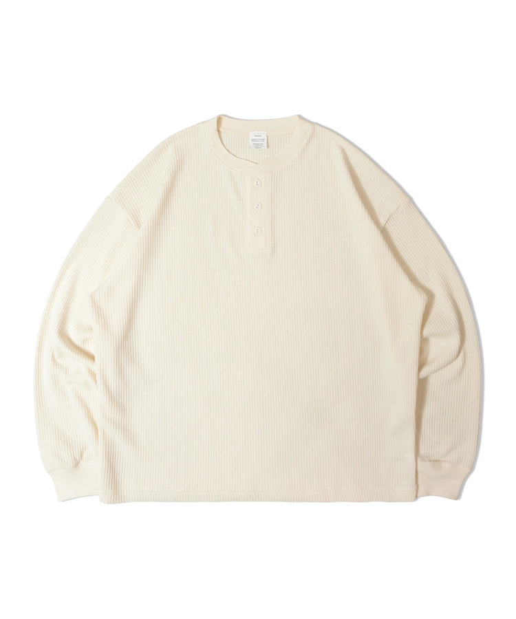 JACKROSE(ジャックローズ) |SEABEES/シービーズ TCワッフル ヘンリーネック・LSTEE(MENS)