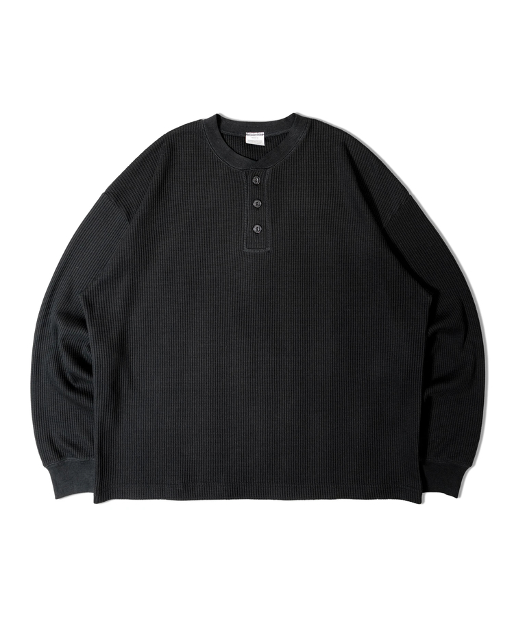 JACKROSE(ジャックローズ) |SEABEES/シービーズ TCワッフル ヘンリーネック・LSTEE(MENS)