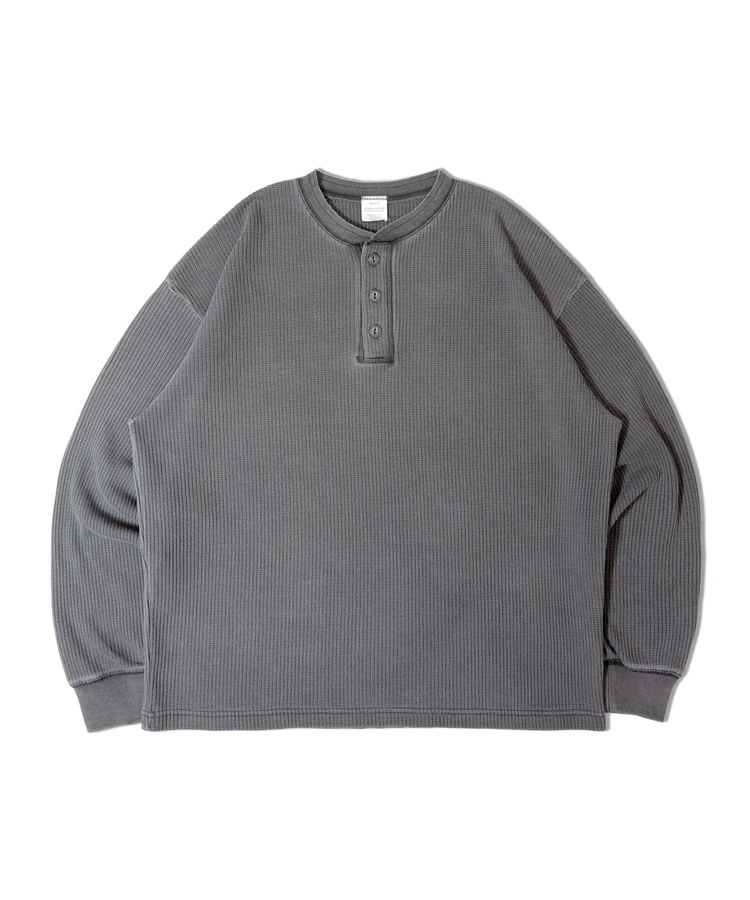 JACKROSE(ジャックローズ) |SEABEES/シービーズ TCワッフル ヘンリーネック・LSTEE(MENS)