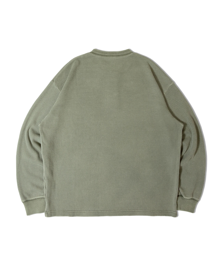 JACKROSE(ジャックローズ) |SEABEES/シービーズ TCワッフル ヘンリーネック・LSTEE(MENS)