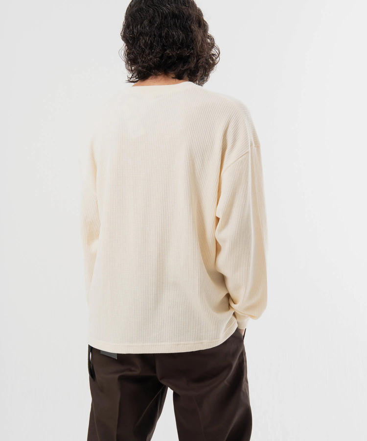 JACKROSE(ジャックローズ) |SEABEES/シービーズ TCワッフル ヘンリーネック・LSTEE(MENS)