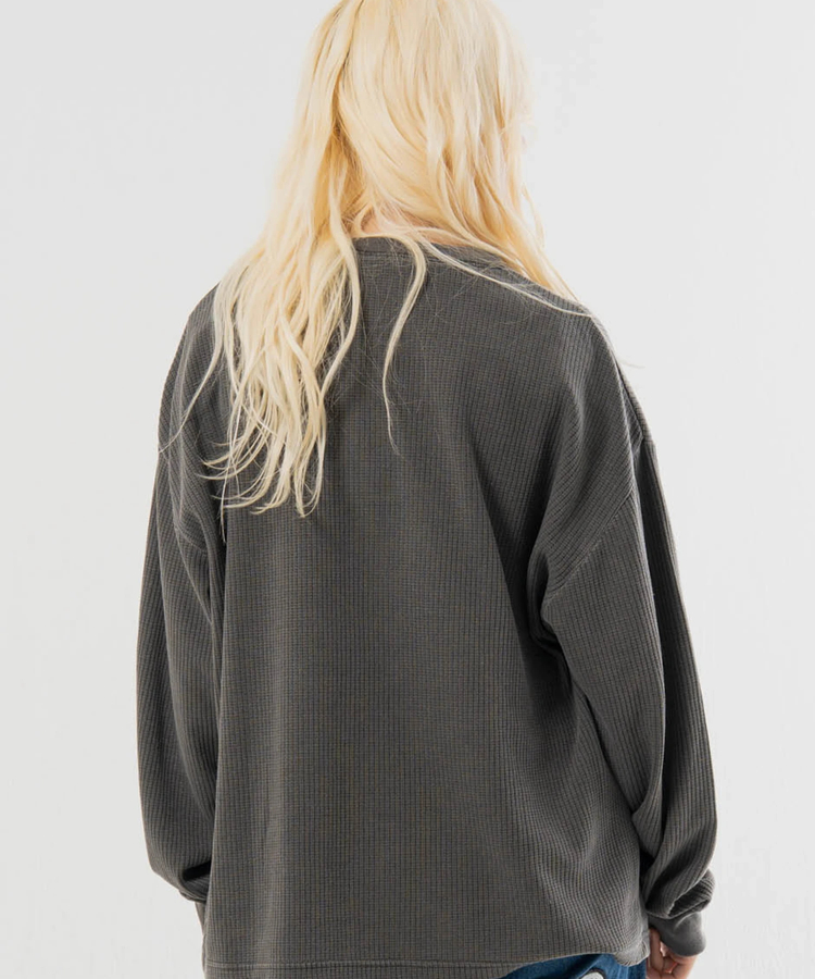 JACKROSE(ジャックローズ) |SEABEES/シービーズ TCワッフル ヘンリーネック・LSTEE(MENS)
