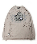 JACKROSE(ジャックローズ) |GALFY/ガルフィー 犬ダメージロンTee(MENS)