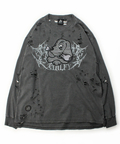 JACKROSE(ジャックローズ) |GALFY/ガルフィー 犬ダメージロンTee(MENS)