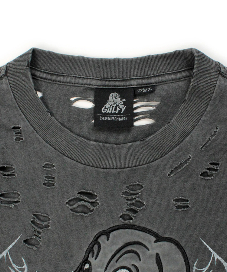JACKROSE(ジャックローズ) |GALFY/ガルフィー 犬ダメージロンTee(MENS)
