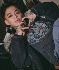 JACKROSE(ジャックローズ) |GALFY/ガルフィー 犬ダメージロンTee(MENS)