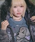 JACKROSE(ジャックローズ) |GALFY/ガルフィー 犬ダメージロンTee(MENS)