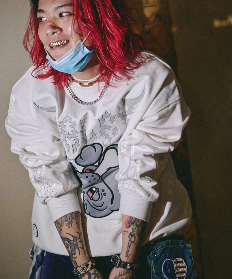 JACKROSE(ジャックローズ) |GALFY/ガルフィー 二代目ファイヤーピカピカスウェット(MENS)