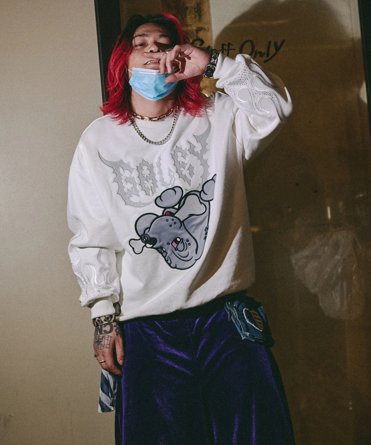 JACKROSE(ジャックローズ) |GALFY/ガルフィー 二代目ファイヤーピカピカスウェット(MENS)