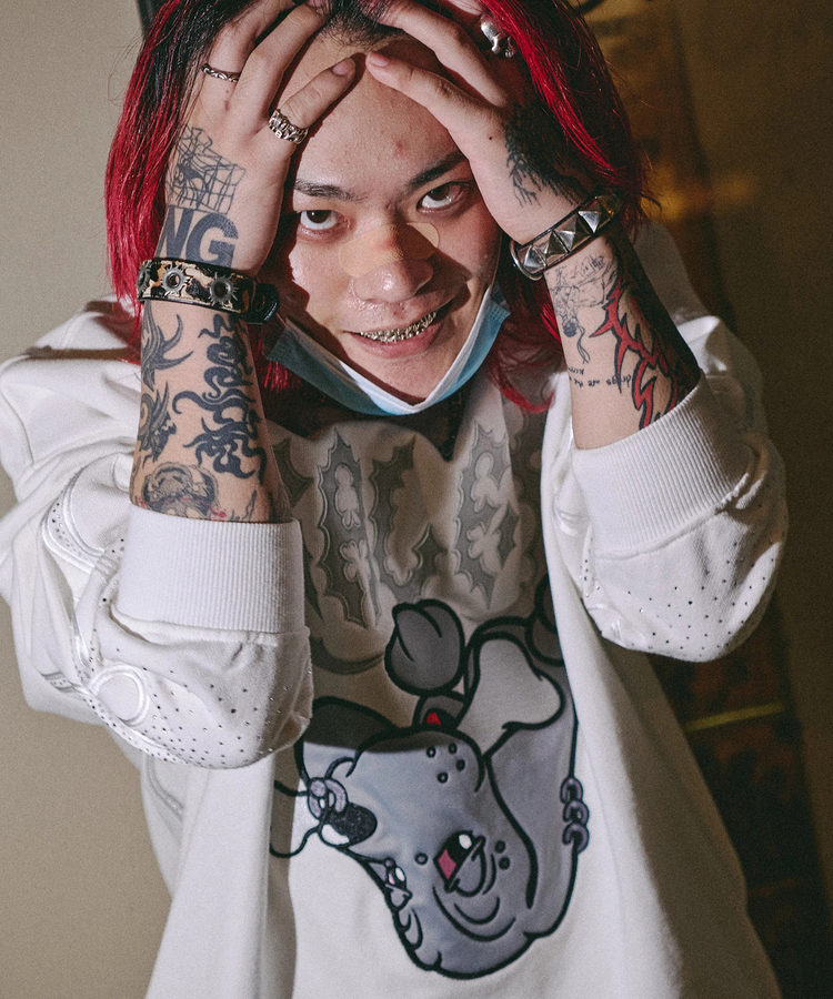 JACKROSE(ジャックローズ) |GALFY/ガルフィー 二代目ファイヤーピカピカスウェット(MENS)