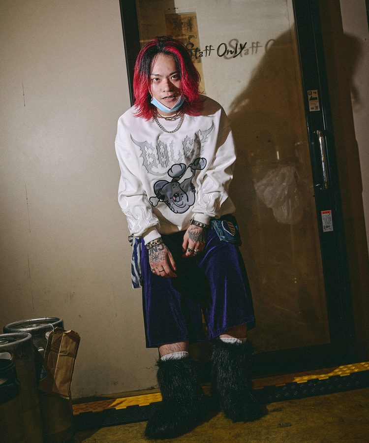 JACKROSE(ジャックローズ) |GALFY/ガルフィー 二代目ファイヤーピカピカスウェット(MENS)