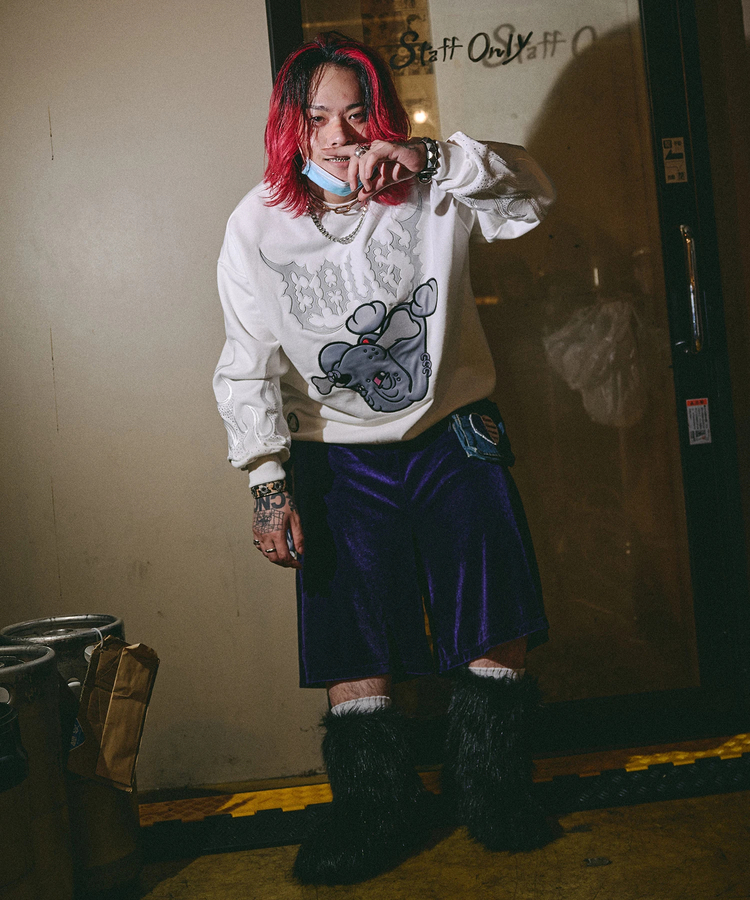 JACKROSE(ジャックローズ) |GALFY/ガルフィー 二代目ファイヤーピカピカスウェット(MENS)