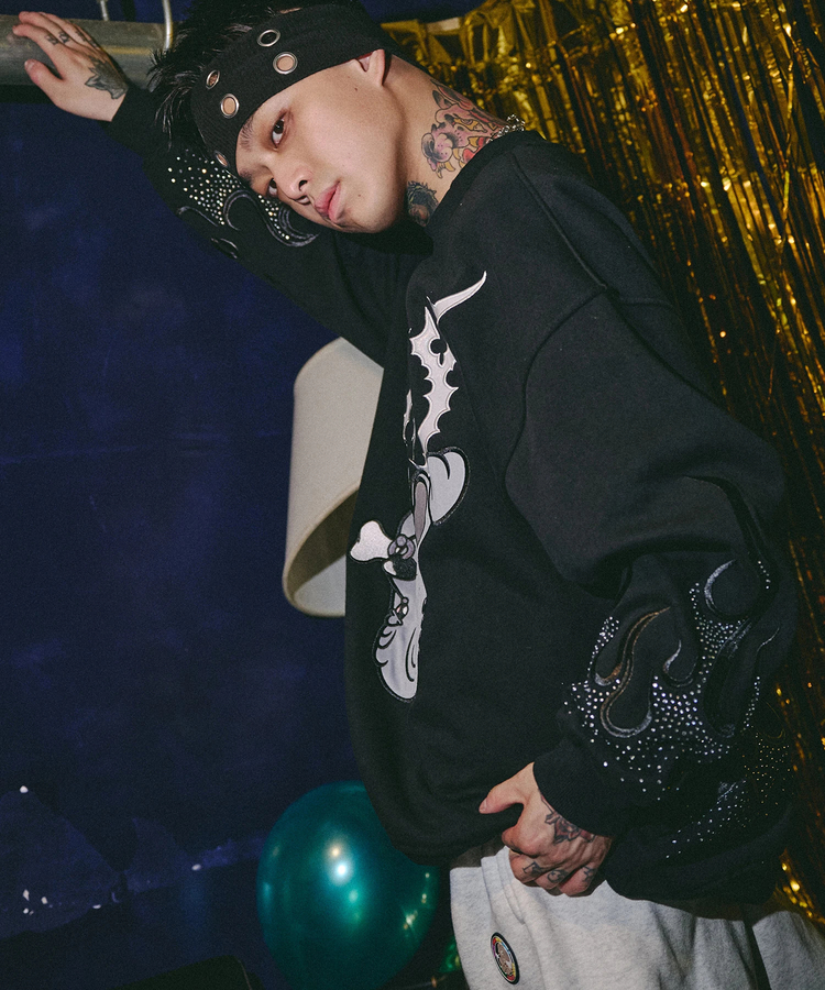 JACKROSE(ジャックローズ) |GALFY/ガルフィー 二代目ファイヤーピカピカスウェット(MENS)