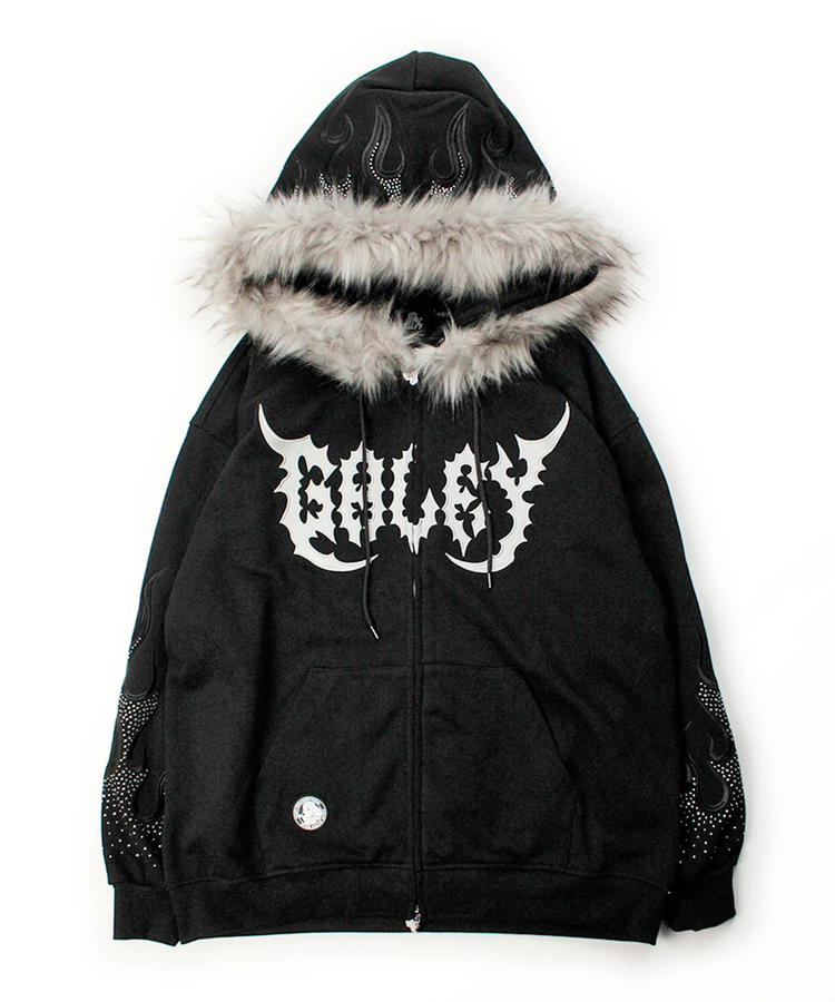 GALFY/ガルフィー 二代目ファイヤーピカピカZIPパーカー(MENS