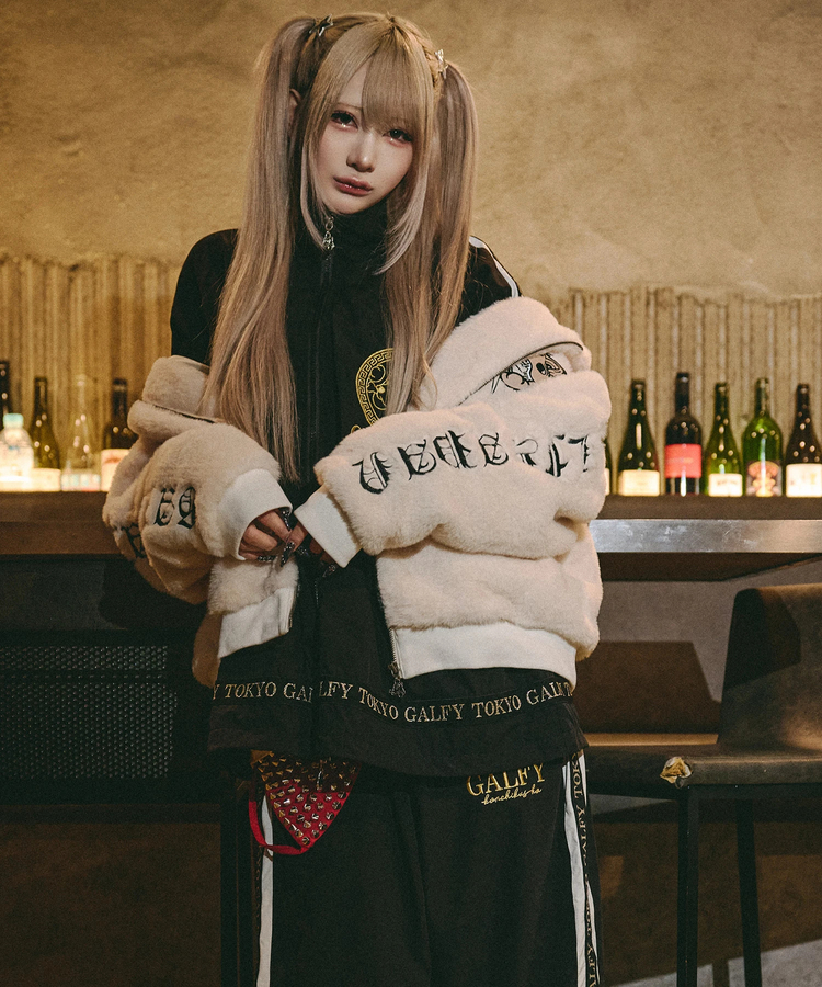 GALFY/ガルフィー おしゃぶりヤリラファーブルゾン(MENS