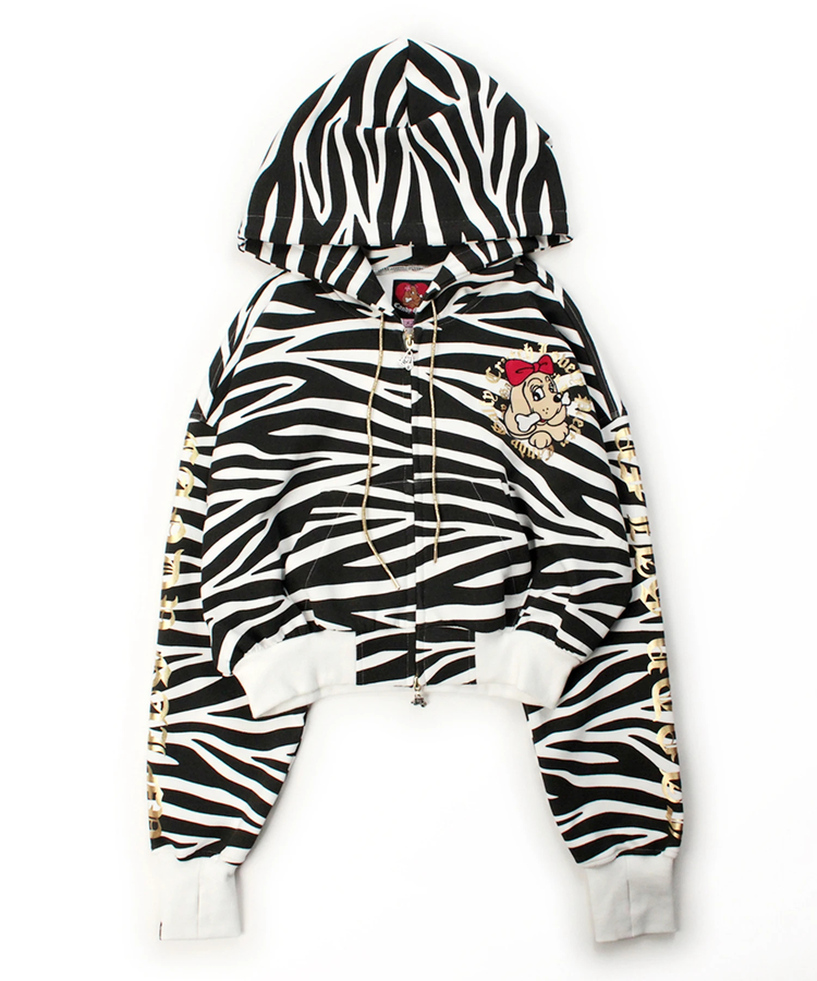 JACKROSE(ジャックローズ) |GALFY/ガルフィー 治安悪ゼブラパーカー(WOMENS)