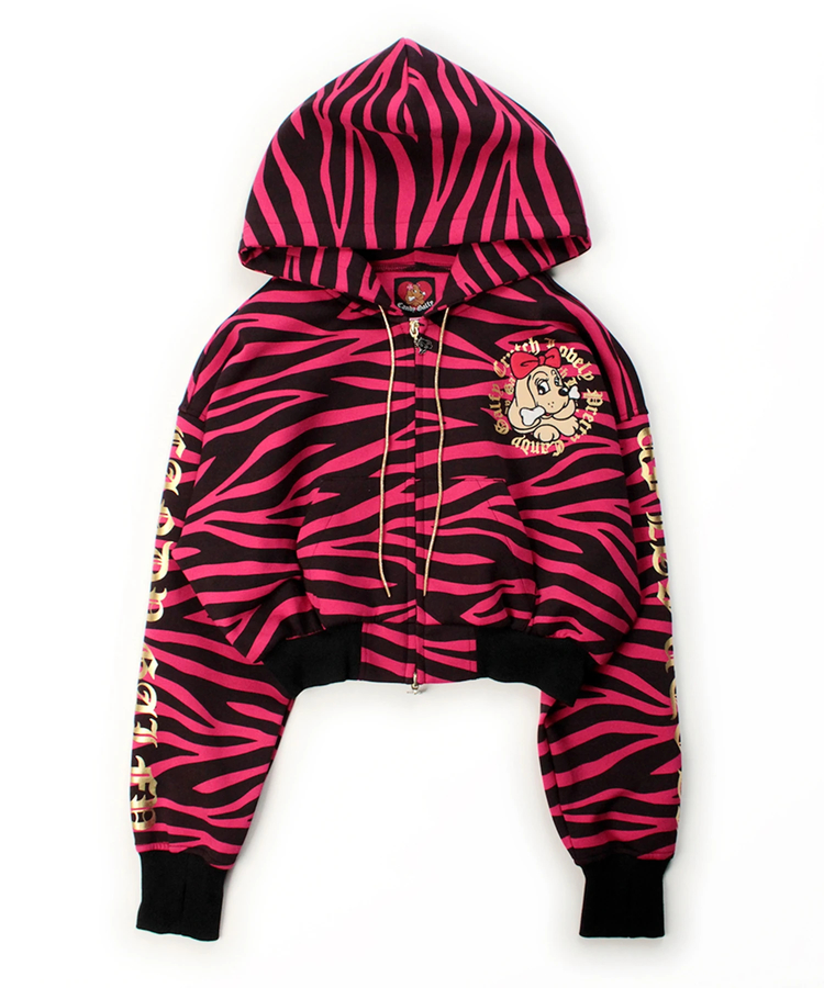 JACKROSE(ジャックローズ) |GALFY/ガルフィー 治安悪ゼブラパーカー(WOMENS)