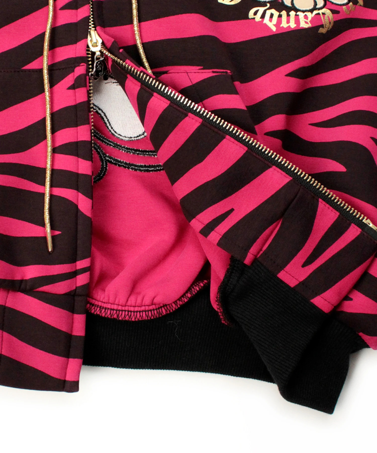 JACKROSE(ジャックローズ) |GALFY/ガルフィー 治安悪ゼブラパーカー(WOMENS)