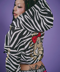 JACKROSE(ジャックローズ) |GALFY/ガルフィー 治安悪ゼブラパーカー(WOMENS)