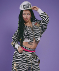 JACKROSE(ジャックローズ) |GALFY/ガルフィー 治安悪ゼブラパーカー(WOMENS)