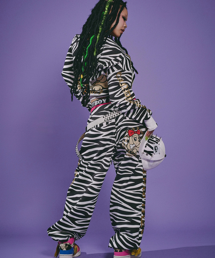 JACKROSE(ジャックローズ) |GALFY/ガルフィー 治安悪ゼブラパーカー(WOMENS)