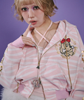 JACKROSE(ジャックローズ) |GALFY/ガルフィー 治安悪ゼブラパーカー(WOMENS)