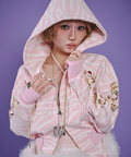 JACKROSE(ジャックローズ) |GALFY/ガルフィー 治安悪ゼブラパーカー(WOMENS)
