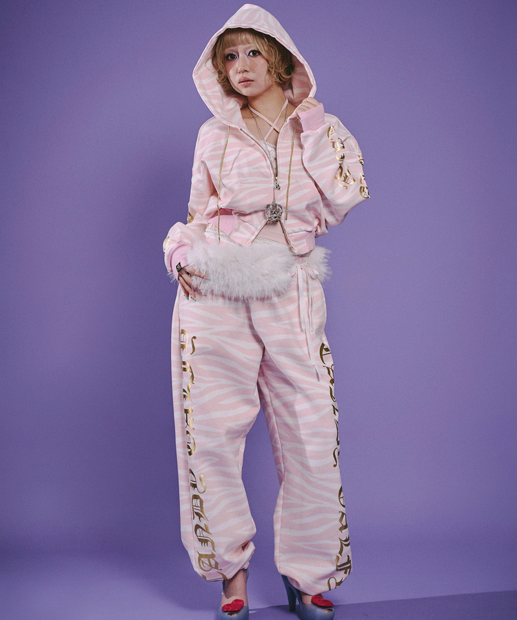 JACKROSE(ジャックローズ) |GALFY/ガルフィー 治安悪ゼブラパーカー(WOMENS)
