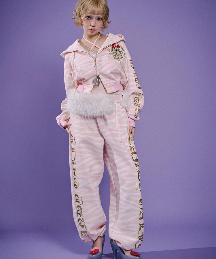 JACKROSE(ジャックローズ) |GALFY/ガルフィー 治安悪ゼブラパーカー(WOMENS)