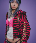 JACKROSE(ジャックローズ) |GALFY/ガルフィー 治安悪ゼブラパーカー(WOMENS)