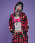 JACKROSE(ジャックローズ) |GALFY/ガルフィー 治安悪ゼブラパーカー(WOMENS)