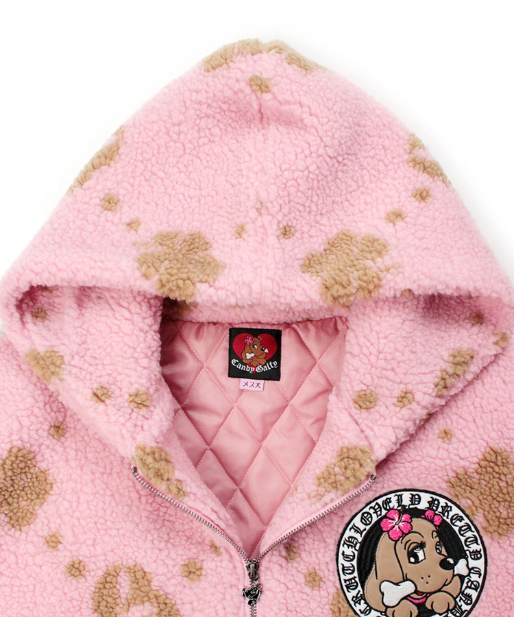 JACKROSE(ジャックローズ) |GALFY/ガルフィー 紋紋GALボアブルゾン(WOMENS)