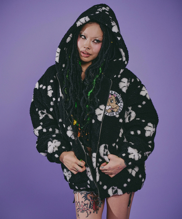 JACKROSE(ジャックローズ) |GALFY/ガルフィー 紋紋GALボアブルゾン(WOMENS)